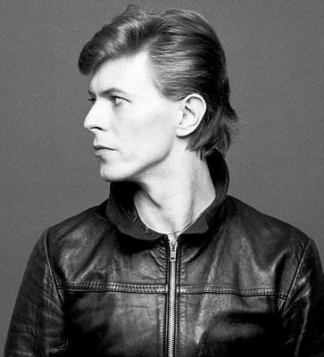 David Bowie photo from Heroes photo shoot